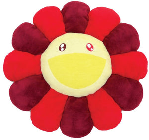 Takashi Murakami Flower Plush 30CM Red Yellow