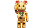 Load image into Gallery viewer, Bearbrick Beckoning Cat Gliding 400% Gold
