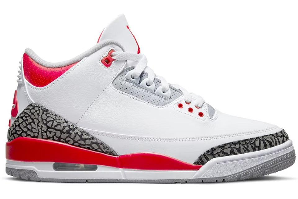 Jordan 3 Retro Fire Red 2022