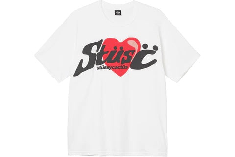 Stussy x CPFM Heart T-shirt White