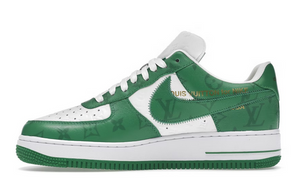 Louis Vuitton Nike Air Force 1 Low By Virgil Abloh White Green