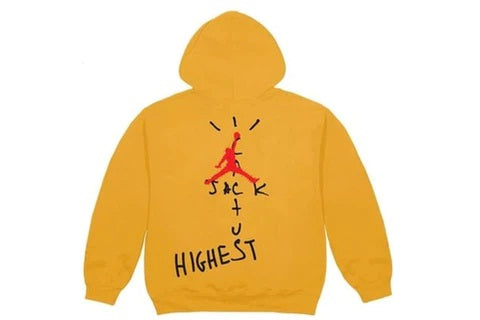 Travis Scott Jordan Cactus Jack Highest Hoodie Gold