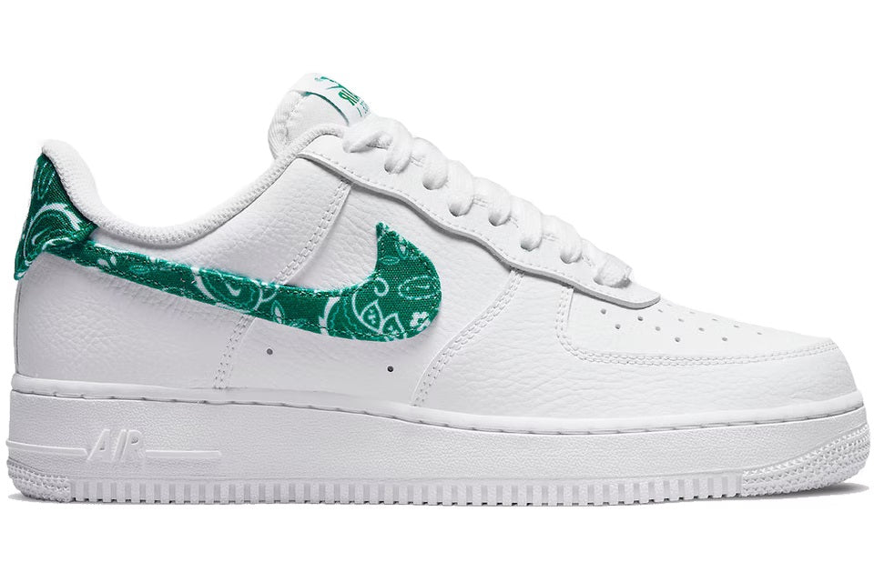 Nike Air Force 1 Low '07 Essential White Green Paisley (W)