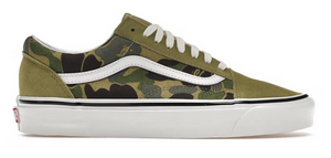 Vans Old Skool 36 DX Bape Green ABC Camo