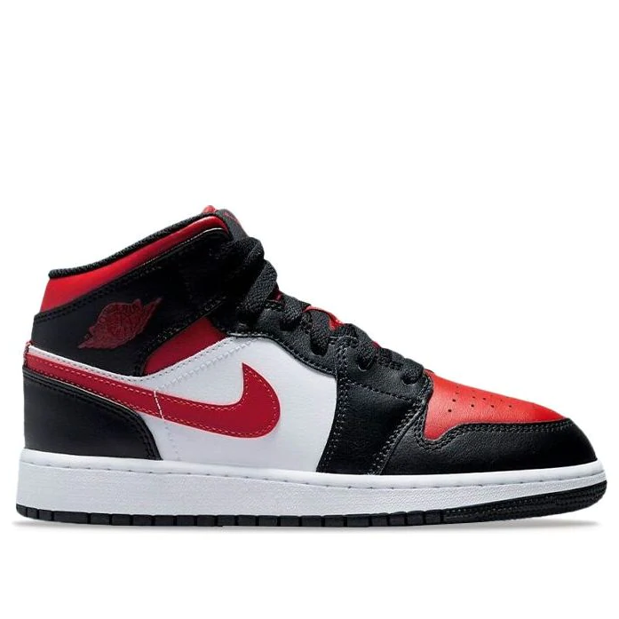 Air Jordan 1 Mid Alternate Bred Toe (GS)