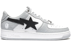 A Bathing Ape Bape Sta LowGrey Black