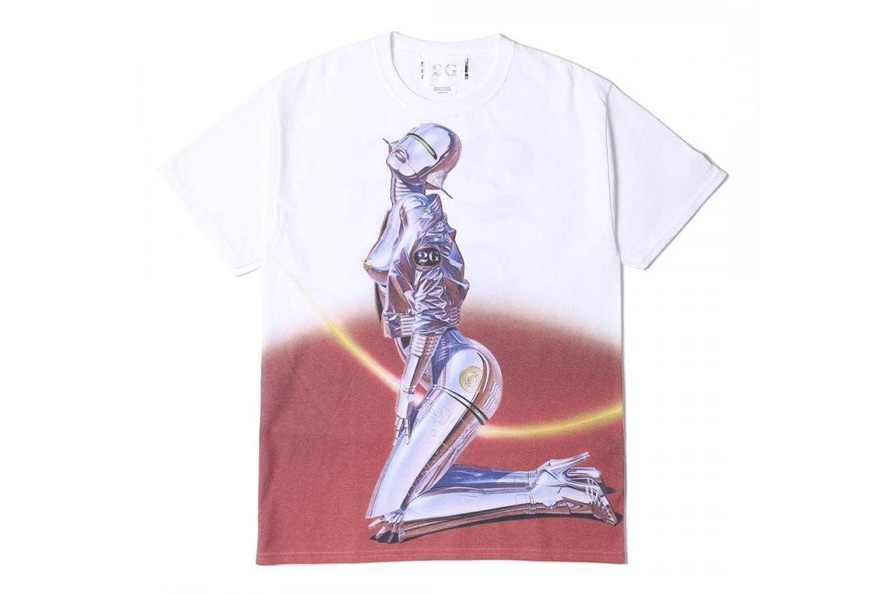 Hajime Sorayama x Emotionally Unavailable retaW for 2G SEXY ROBOT TEE