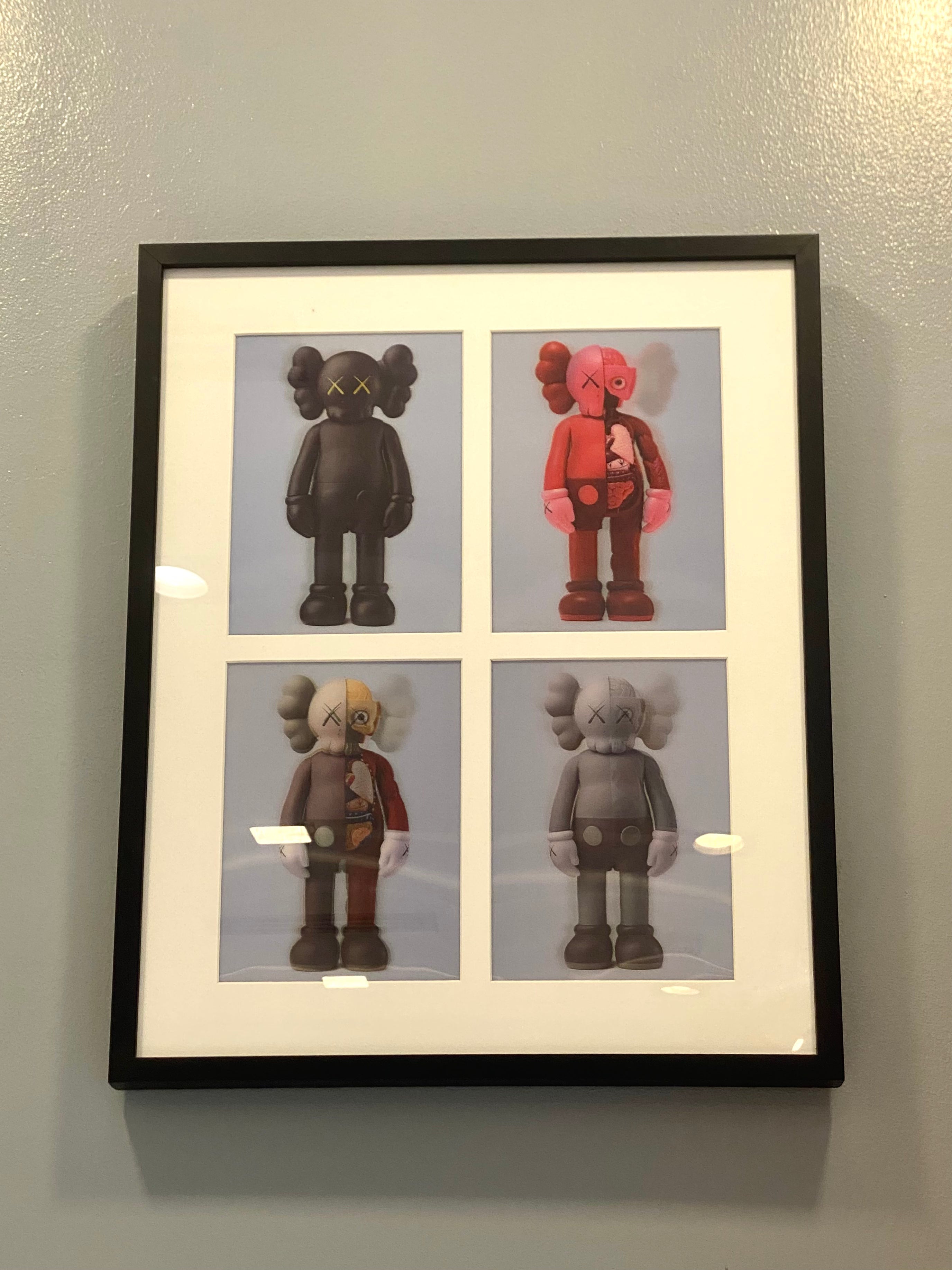 Kaws Companion Lenticular (Framed)