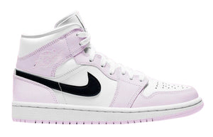 Jordan 1 Mid Barely Rose (W)