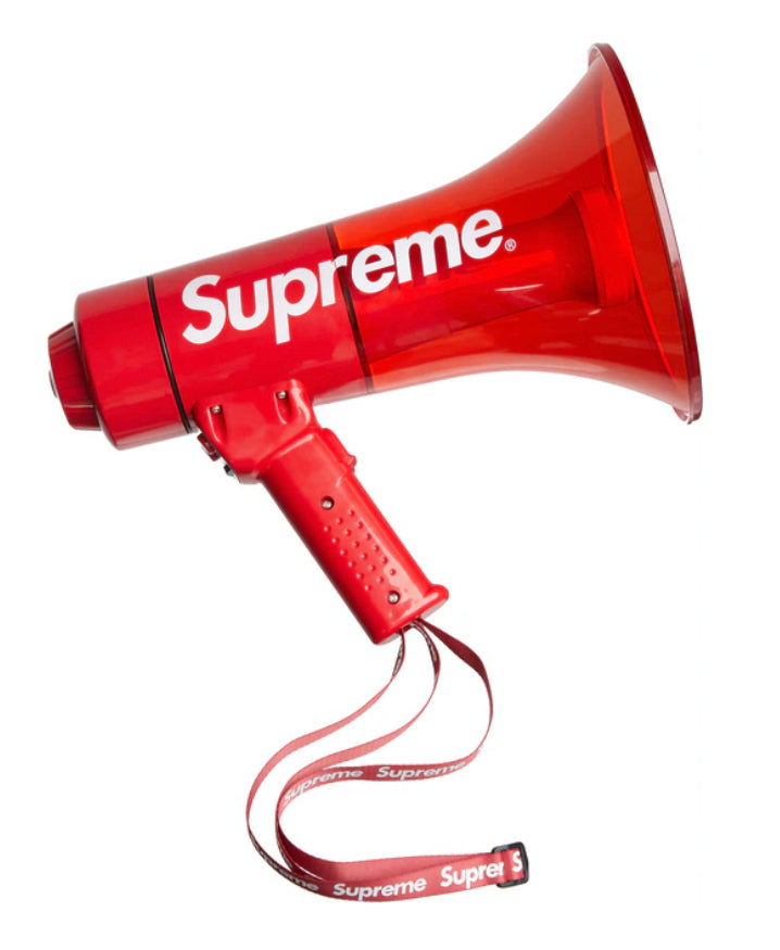 Supreme Pyle Waterproof Megaphone Red