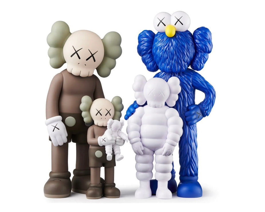 KAWS FAMILY Figures Blue