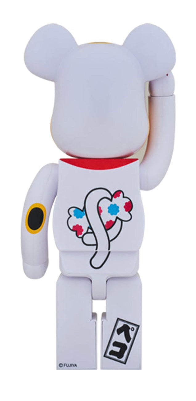 Bearbrick Pecko Chan Beckoning Cat 1000%