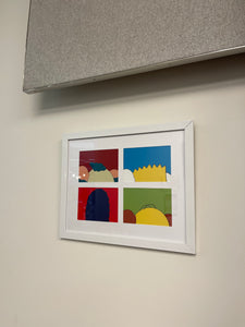 Kaws Brooklyn Museum Kimpsons (Framed)