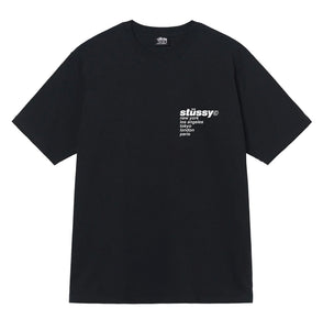Stussy Strawberry Tee Black