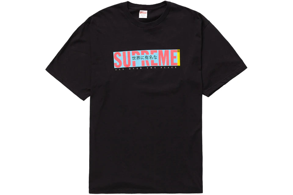 Supreme All Over Tee Black