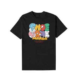 SGM 'Doodle' by Ivnarts TEE BLACK