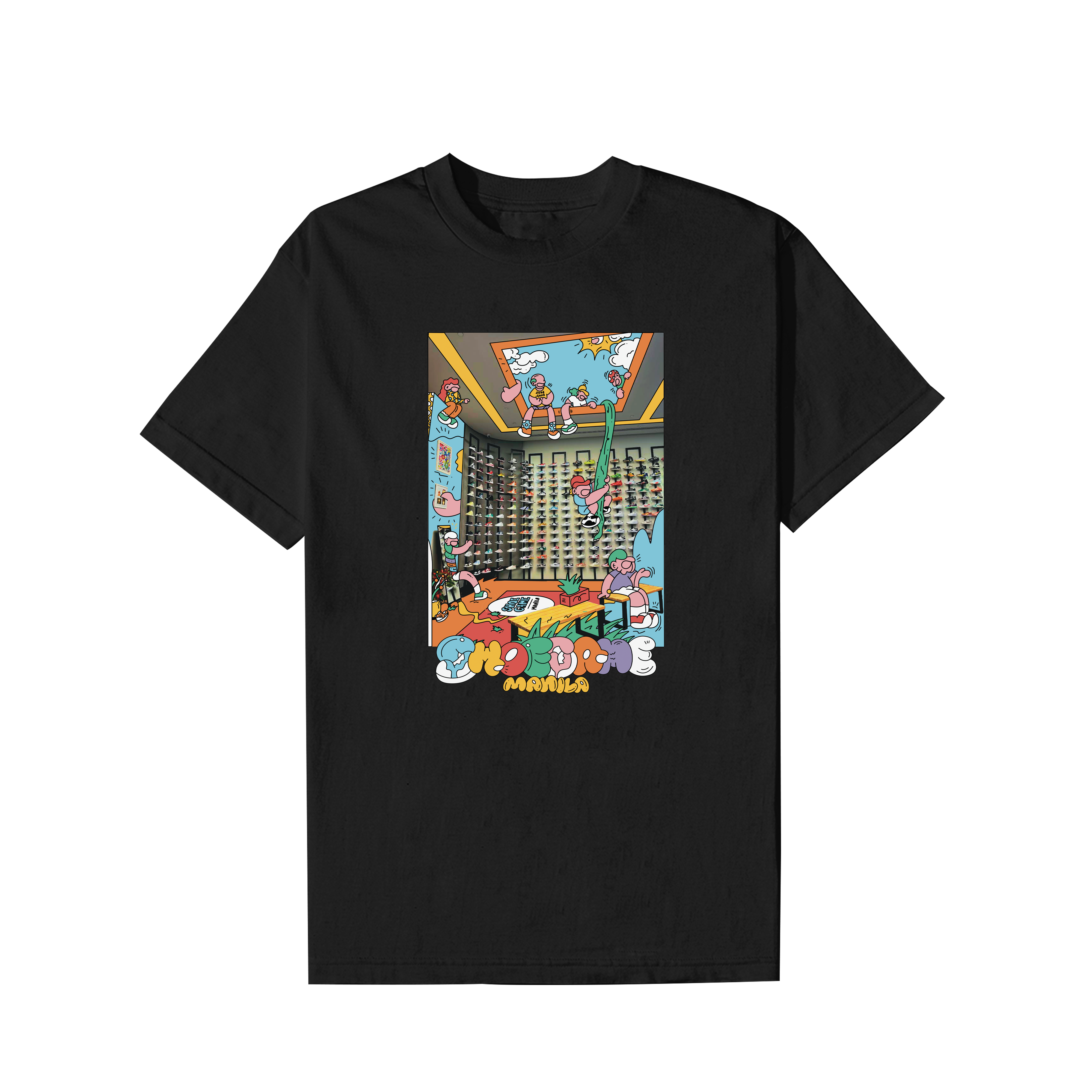 SGM WORLD TEE BLACK