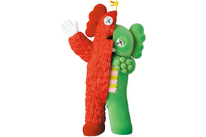 KAWS KACHAMUKKU Vinyl Figure Green/Red