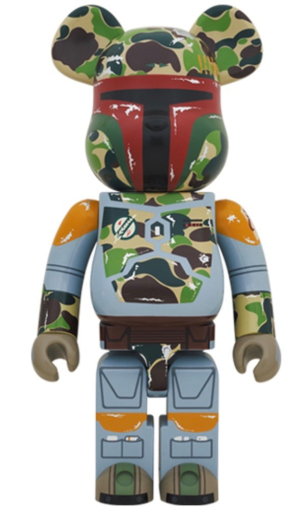 Bearbrick BAPE x STAR WARS BOBA FETT 1000%