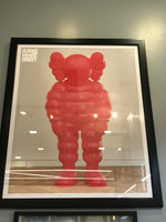 Load image into Gallery viewer, KAWS Brooklyn Museum WHAT PARTY Poster (FRAMED)
