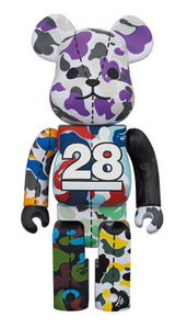 Bearbrick x BAPE 28th Anniversary Camo #1 400%