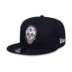 Load image into Gallery viewer, New Era 9Fifty MLB Sugar Skull Navy
