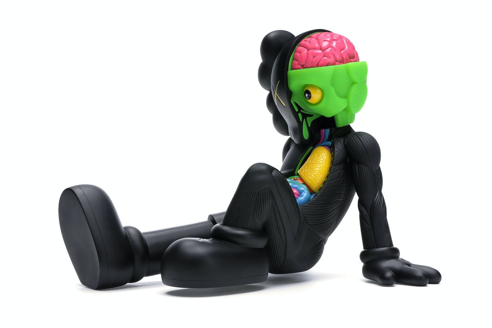 KAWS Resting Place Vinyl Figure Black (Mint)