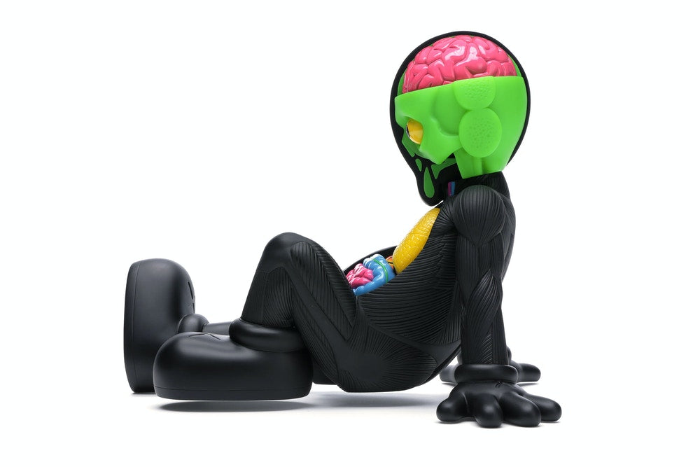 KAWS Resting Place Vinyl Figure Black (Mint)