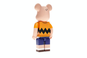 Bearbrick Charlie Brown 400% Yellow