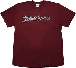 Supreme Liquid Tee Burgundy