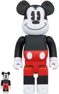 Bearbrick MICKEY MOUSE 2020 100% & 400% Set R&W Ver.