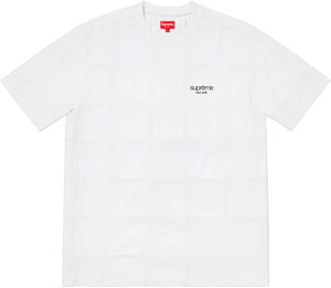 Supreme Patchwork Pique Tee White