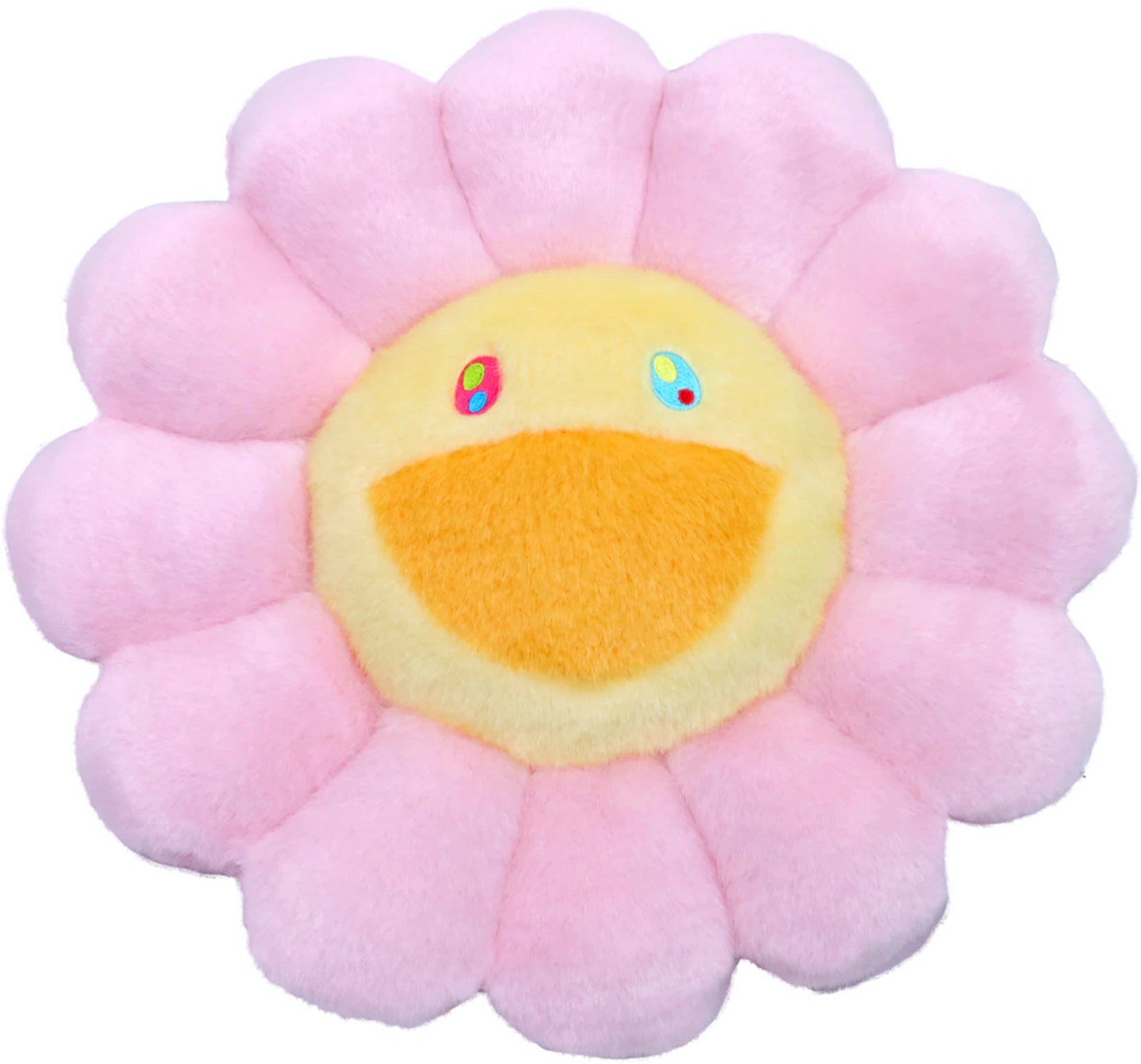 Takashi Murakami Flower Plush 30CM Light Pink/Yellow