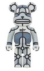 Load image into Gallery viewer, Bearbrick x XLARGE x David Flores 1000% Black
