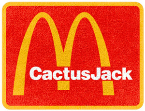 Red Travis Scott x McDonalds CJ Arches Rug