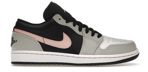 Jordan 1 Low Black Grey Pink