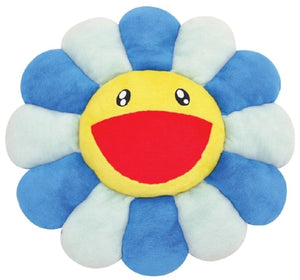 Takashi Murakami Flower Plush 60CM Blue/Light Blue/Yellow