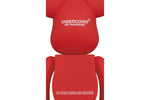 Load image into Gallery viewer, Bearbrick x MEDICOM UNDERCOVER LOGO 100% &amp; 400% Set Red/White
