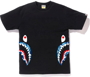 BAPE ABC Side Shark Tee Black/Blue