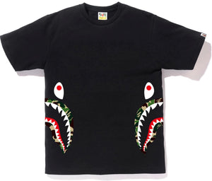 BAPE ABC Side Shark Tee Black/Green