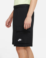Load image into Gallery viewer, NSW Club French Terry Cargo Shorts Black
