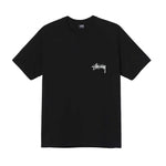 Load image into Gallery viewer, Stüssy Fuzzy Dice Tee Black
