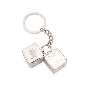 METAL DICE KEYCHAIN