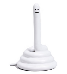 David Shrigley Serpent Figure White