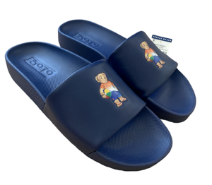 Polo Ralph Lauren Cayson Bear Slide Navy