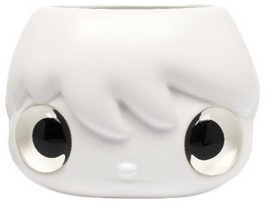 Javier Calleja Pot Pop Top Planter Pot White/White